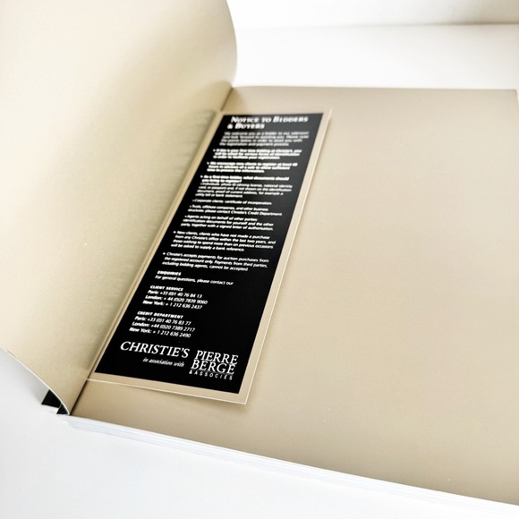 Christies Six Volume Auction Catalog, Yves Saint Laurent and Pierre Berge, 2009 - Picture 8 of 15